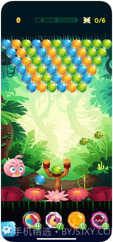 愤怒的小鸟泡泡大战截图2