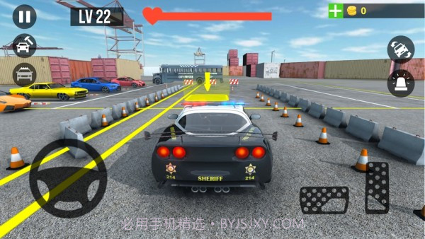 警车停车场真车截图1 警车停车场真车截图1