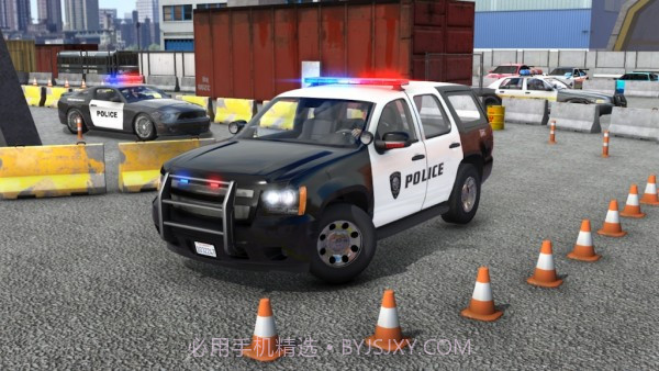 警车停车场真车截图2 警车停车场真车截图2