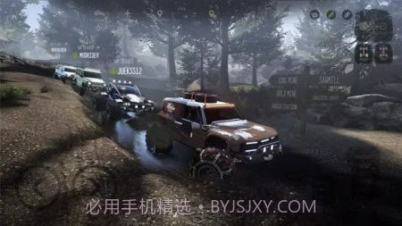 泥泞越野汽车模拟器游戏截图1 泥泞越野汽车模拟器游戏截图1