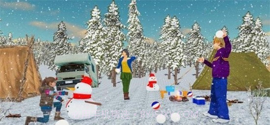 寒假露营模拟截图4