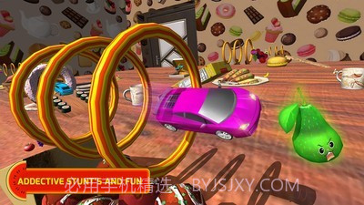 疯狂的汽车特技表演截图2 疯狂的汽车特技表演截图2