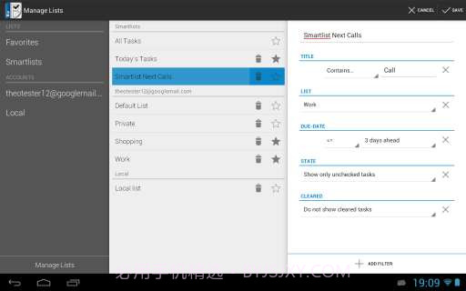 GTD管理 Business Tasks截图4 GTD管理 Business Tasks截图4