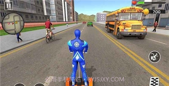 超级绳英雄战斗截图3