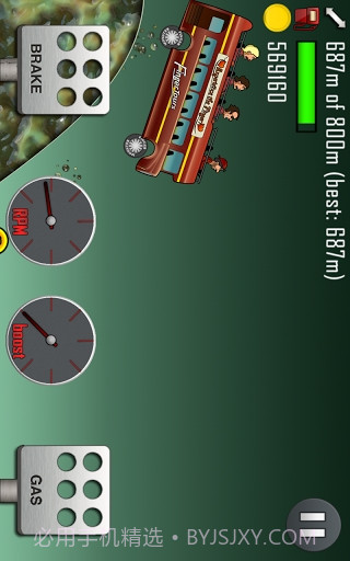 爬坡赛: Hill Climb Racing截图1