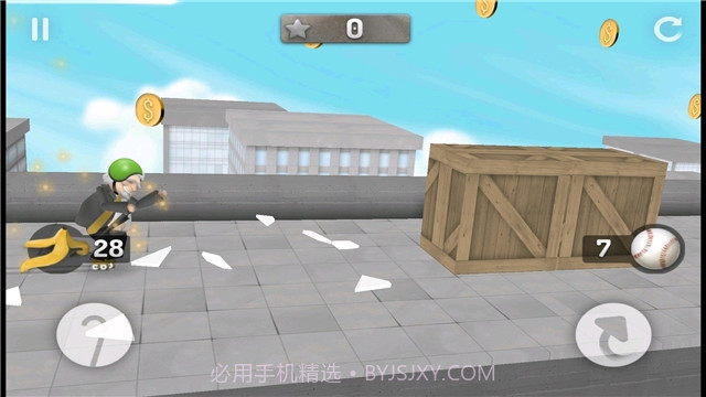 疯狂的老奶奶跑酷截图2 疯狂的老奶奶跑酷截图2