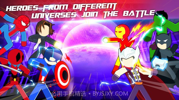 超级火柴人英雄大乱斗截图4