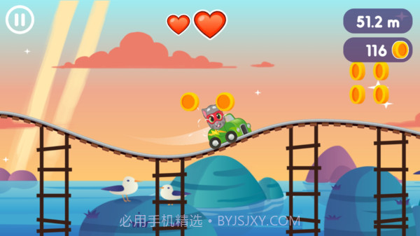 英雄猫酷跑截图1