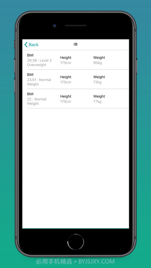 女性和男性BMI计算器截图6 女性和男性BMI计算器截图6