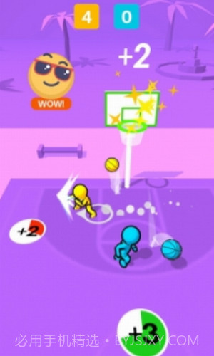 火柴人单挑篮球截图2