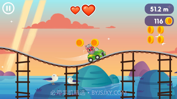 英雄猫酷跑截图3