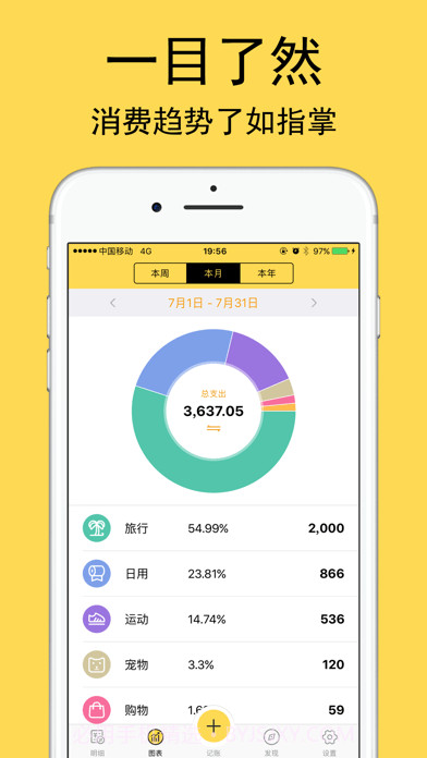 鲸鱼记账版截图4 鲸鱼记账版截图4