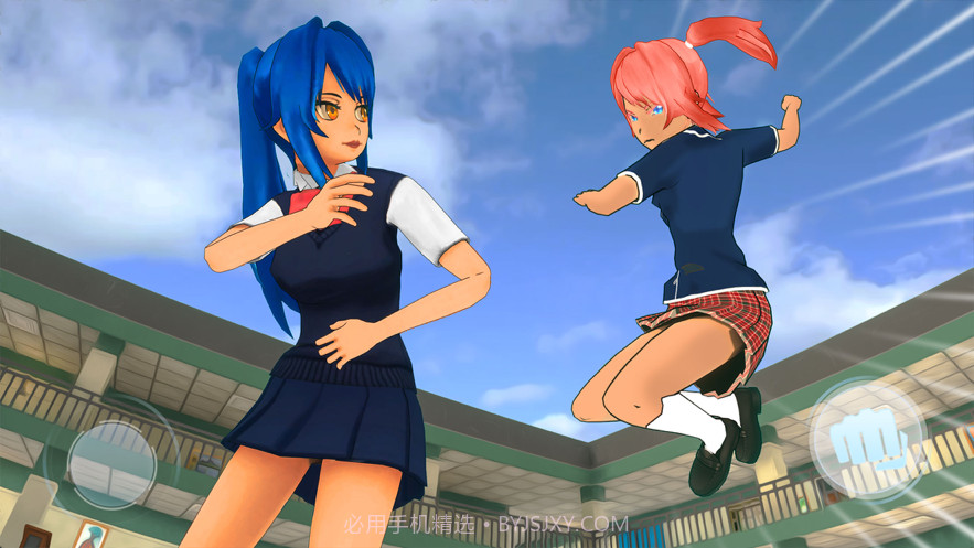 樱花高学校女孩生活截图2