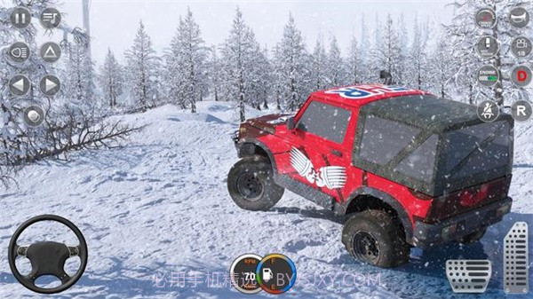 雪地越野卡车驾驶2021截图4