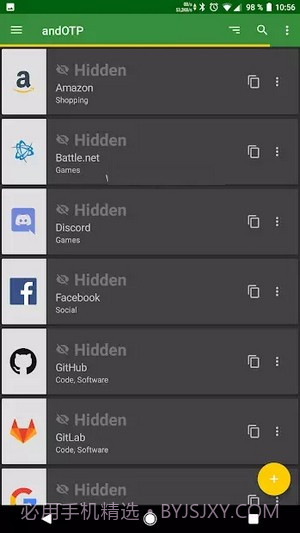 andOTP截图1 andOTP截图1