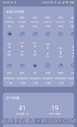 银米天气截图3