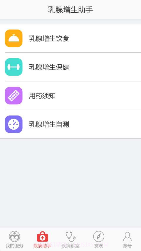 乳腺增生助手截图2 乳腺增生助手截图2