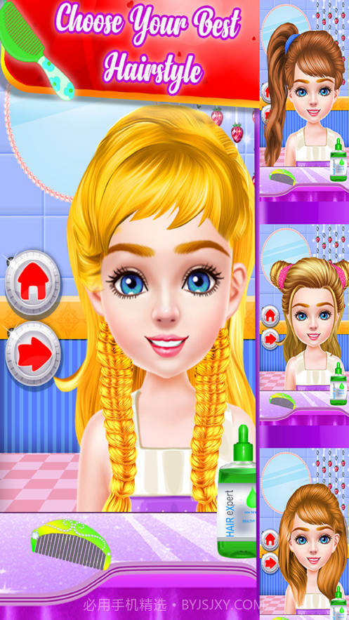 可爱的女孩超级美发沙龙截图8 可爱的女孩超级美发沙龙截图8