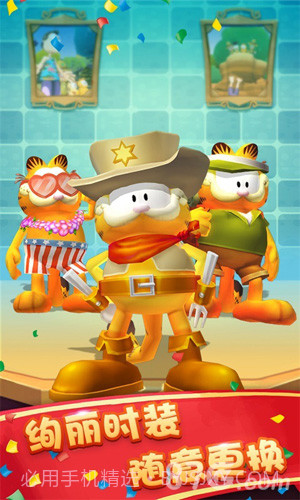 加菲猫酷跑-美国之旅截图2 加菲猫酷跑-美国之旅截图2