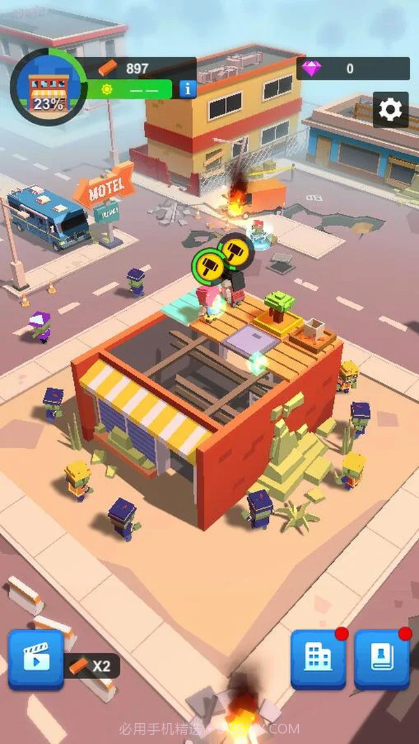 闲置僵尸避难所截图1 闲置僵尸避难所截图1