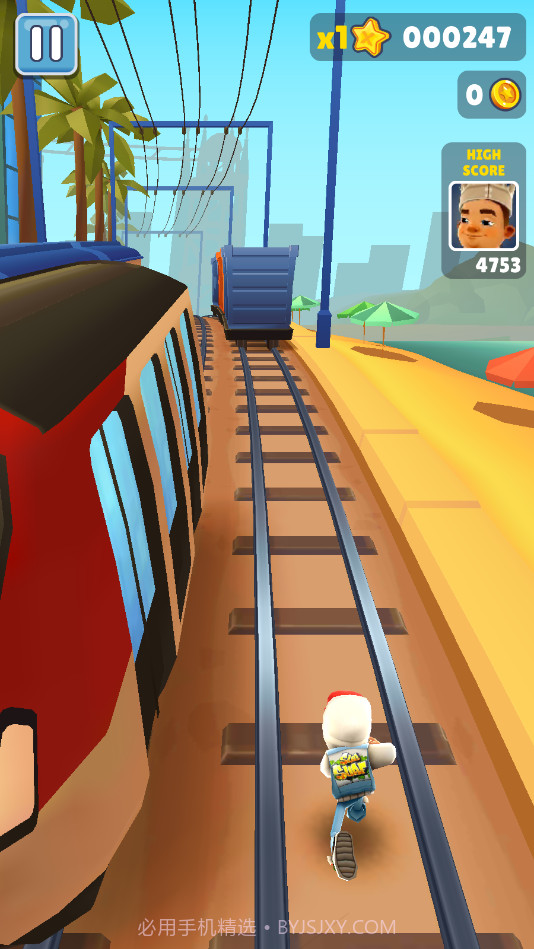 地铁跑酷叶烸原创内购版截图2