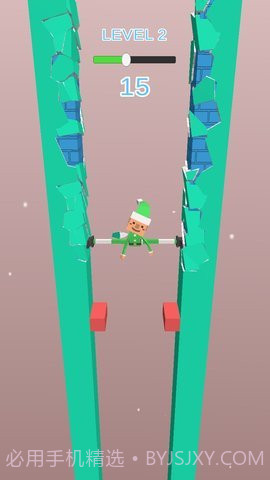 小人用腿撑住墙截图4