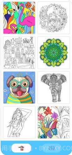 paint.ly秘密花园数字涂色截图4