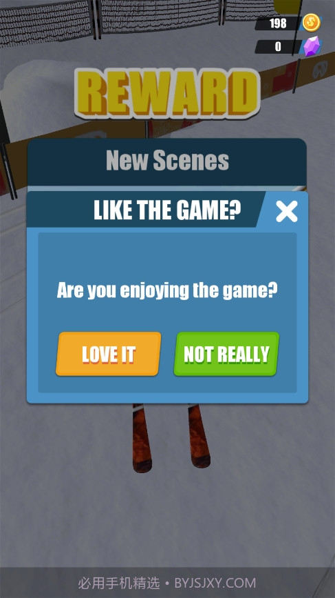 尼克乔治滑雪截图3