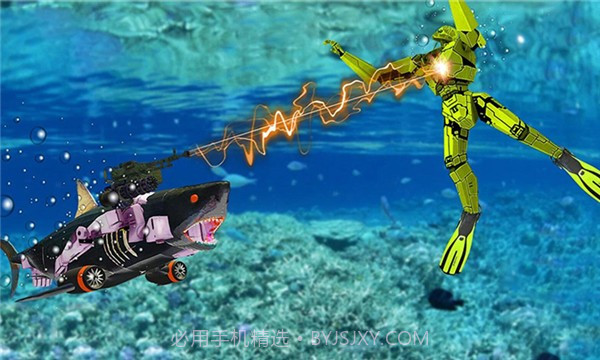 机械鲨拼装射击截图1