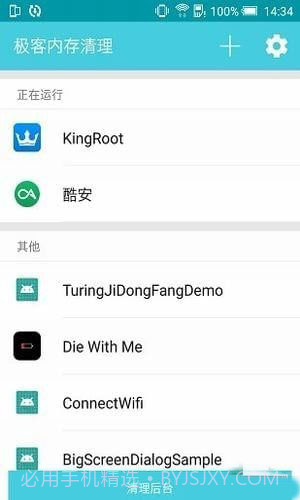 极客内存清理截图2