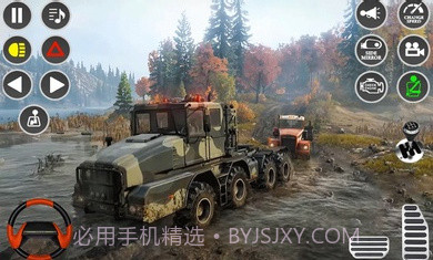 越野陆军货运卡车截图4