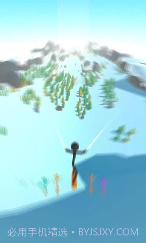 Stickman Snow Ride截图4