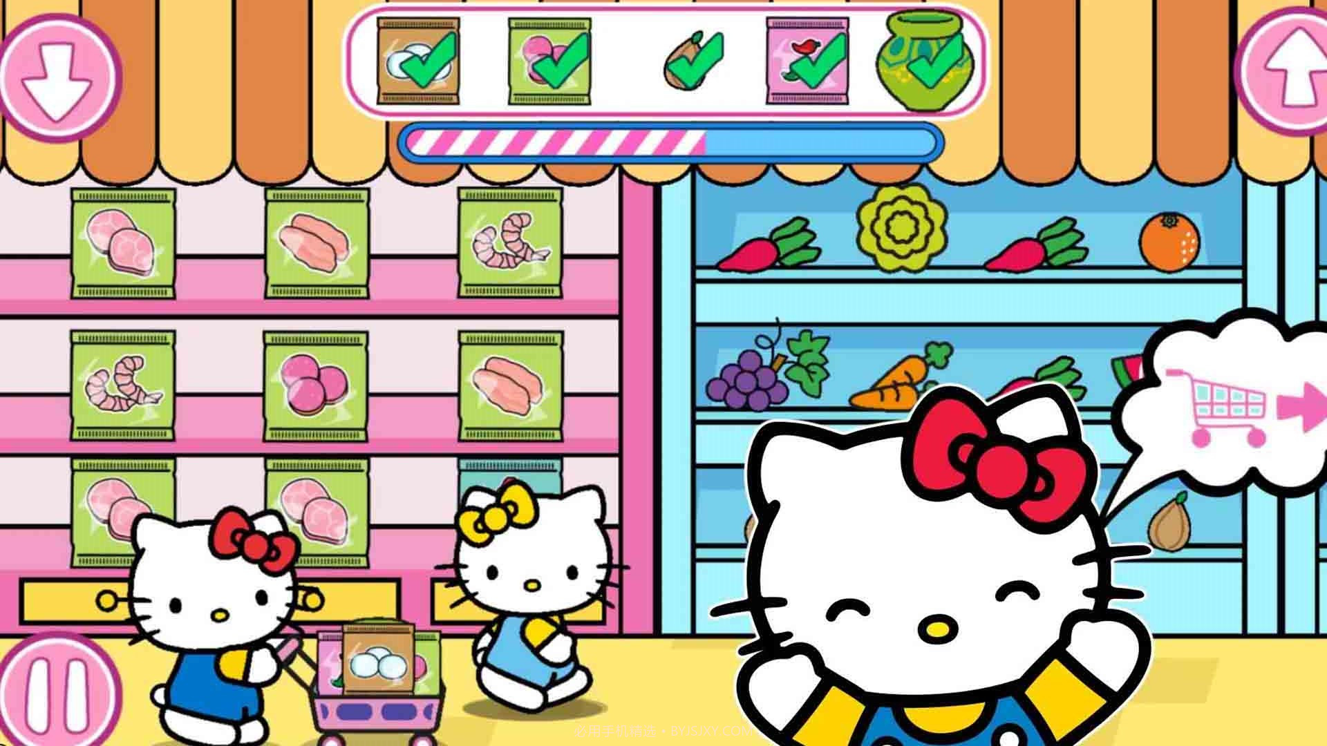 凯蒂猫自助超市游戏截图3 凯蒂猫自助超市游戏截图3