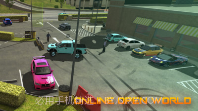 真实的停车场3D截图2 真实的停车场3D截图2