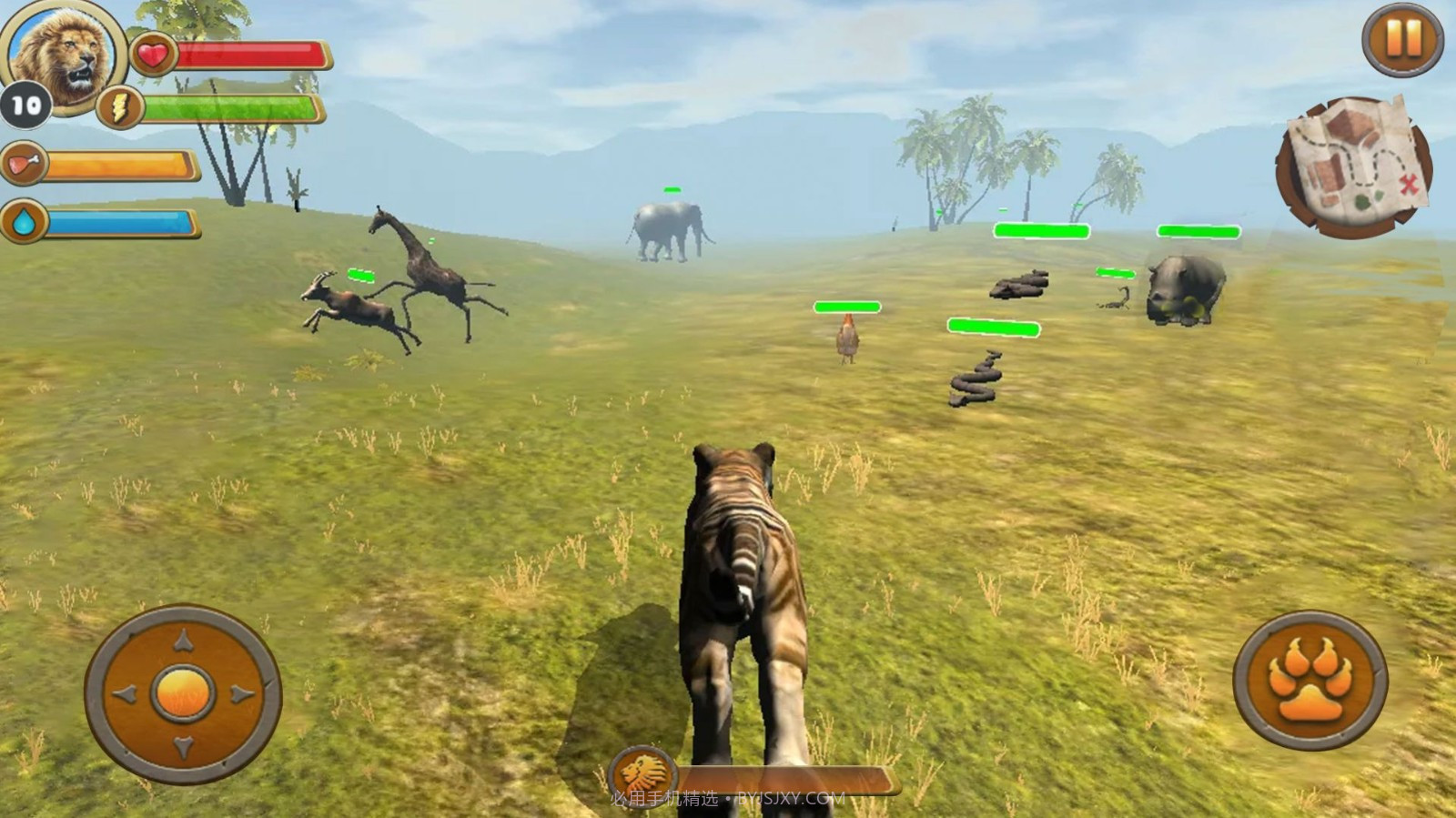 丛林老虎模拟器截图2