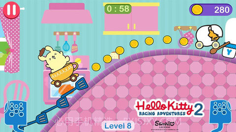 凯蒂猫飞行冒险2(Hello Kitty Racing Adventures 2)截图1 凯蒂猫飞行冒险2(Hello Kitty Racing Adventures 2)截图1