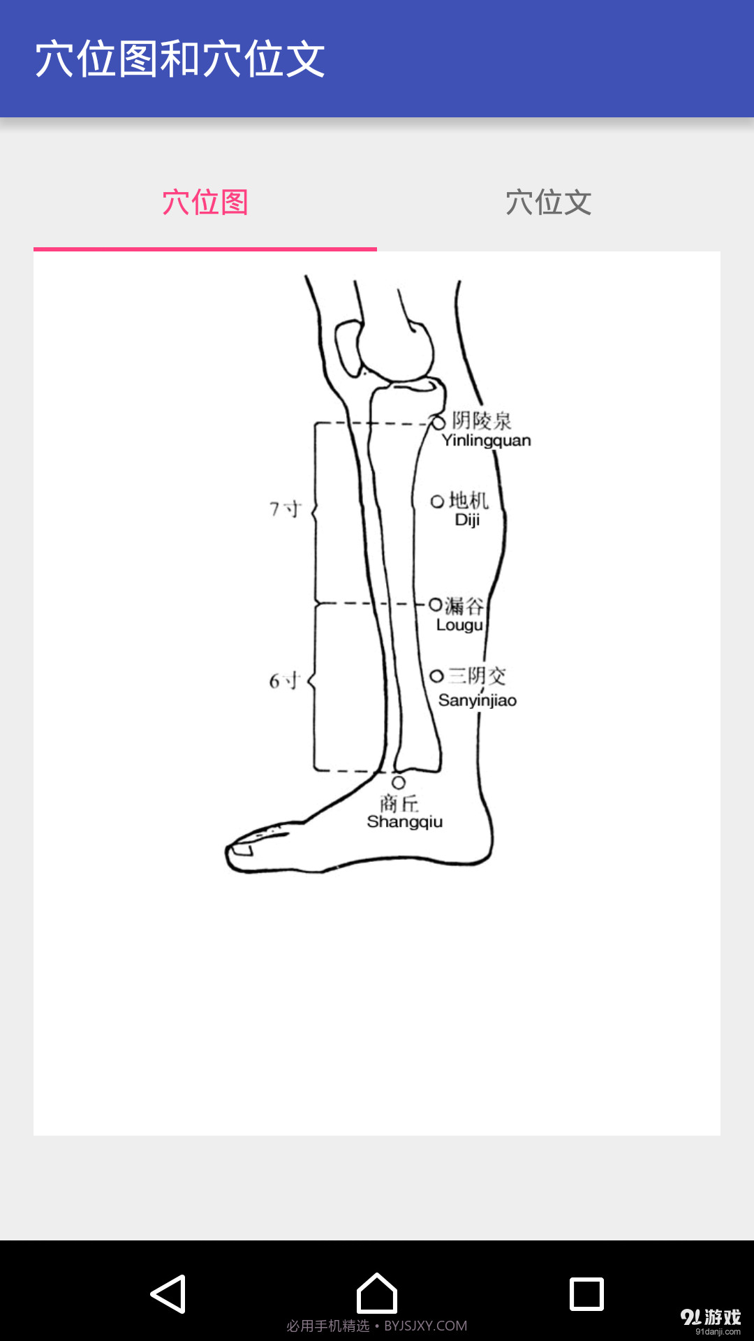 中医经络穴位流注截图5
