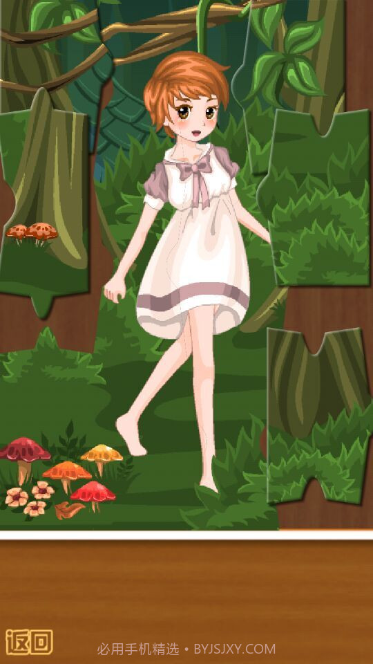 少女拼图游戏截图3 少女拼图游戏截图3