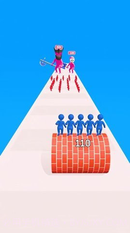 压碎奔跑3D截图1