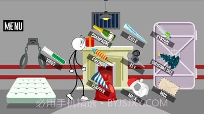 火柴人圣诞逃脱截图1