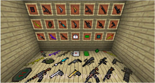 我的世界3d枪械模组免费版截图2 我的世界3d枪械模组免费版截图2