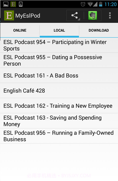 MyEslPod截图3 MyEslPod截图3