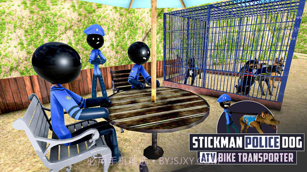 火柴人运输警犬截图5