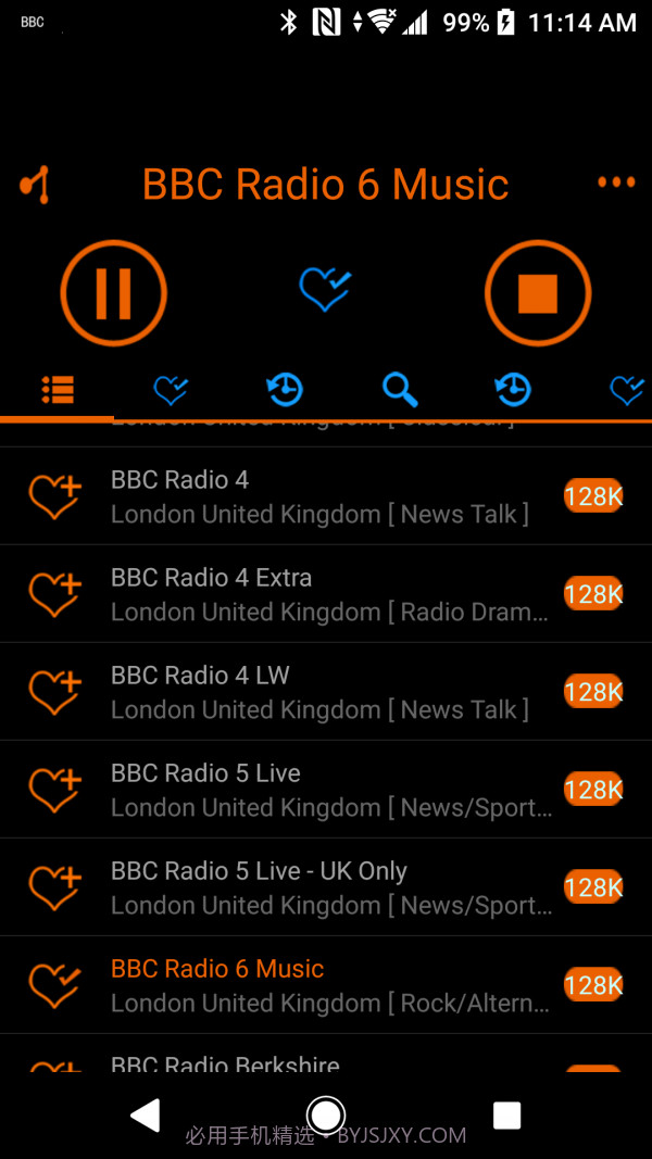 轻舟网络收音机截图3