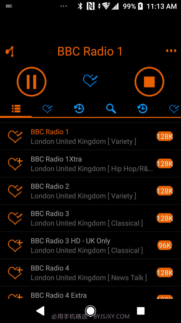 轻舟网络收音机截图2