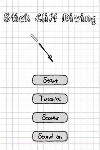 火柴人跳水(Stickman Cliff Diving)截图1