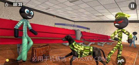 火柴人军犬模拟器截图1 火柴人军犬模拟器截图1