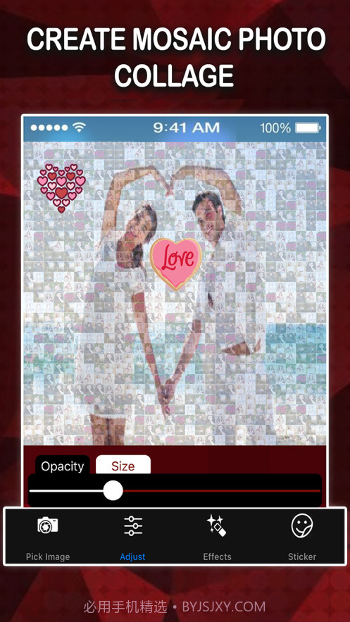 马赛克编辑器照片拼贴截图1 马赛克编辑器照片拼贴截图1