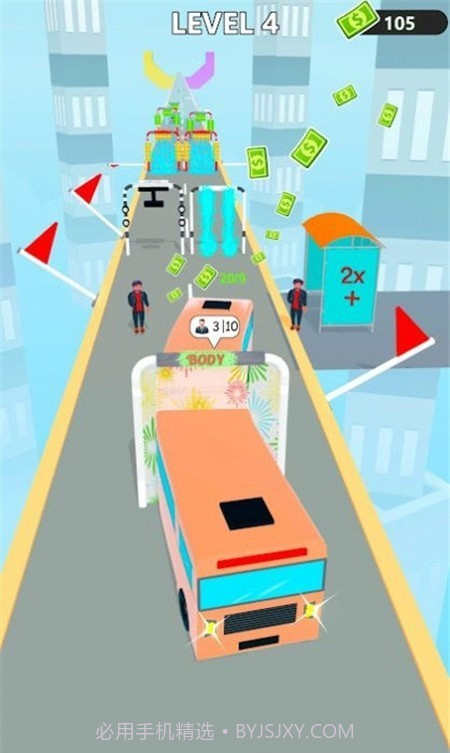巴士堆栈跑3D截图2