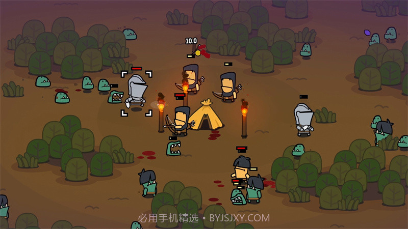 僵尸隆隆防御战截图1 僵尸隆隆防御战截图1